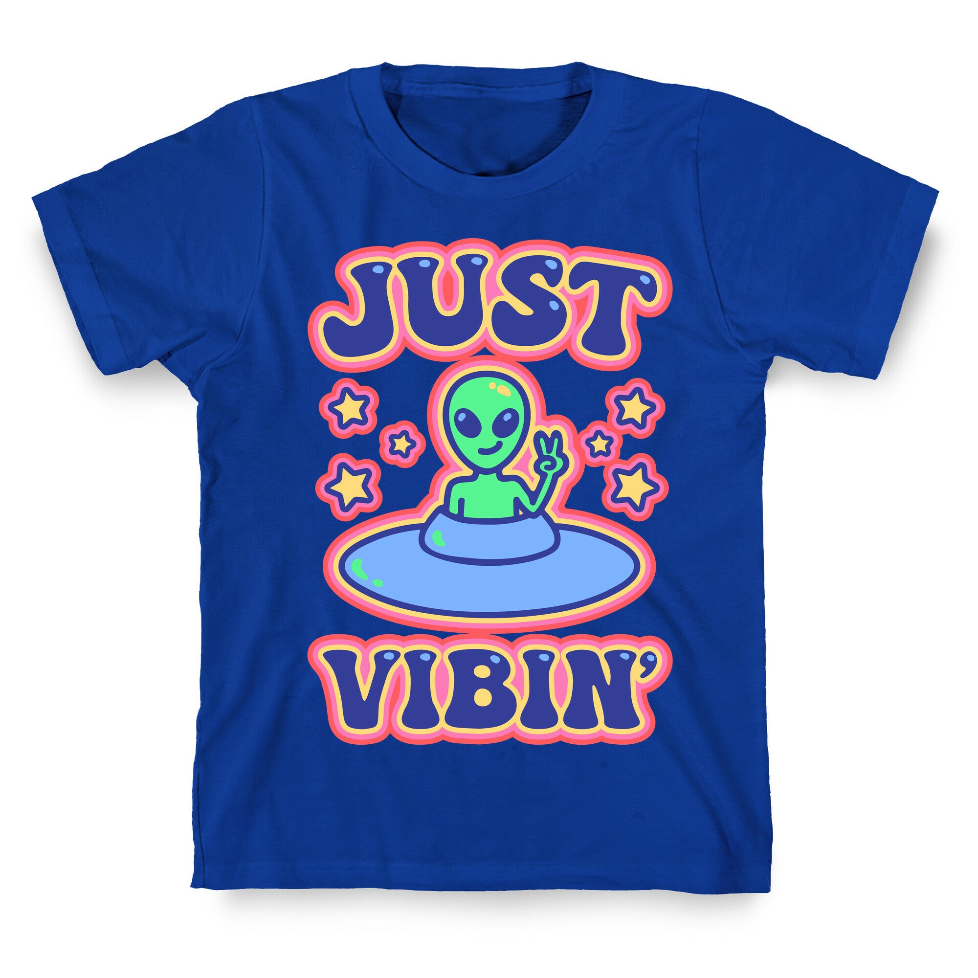 Just Vibin' Alien T-Shirt